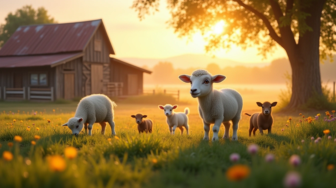 Vivre au rythme des animaux de la ferme